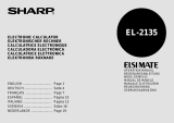 Sharp EL-2135 Bruksanvisning