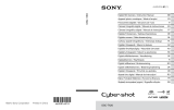 Sony DSC-TX20 Bruksanvisning