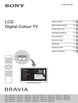 Sony Bravia KDL-40EX729 Bruksanvisning