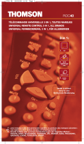 Thomson ROC 40 Bruksanvisning