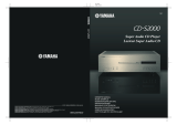 Yamaha CD-S1000CD-S2000 Bruksanvisning