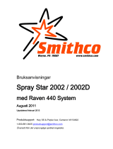 Smithco Spray Star 2002/2002D Bruksanvisning
