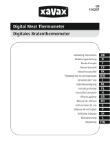 Xavax Digital Roasting Thermometer Användarmanual