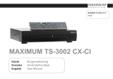 Maximum TS-3002 CX-CI Användarmanual