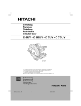 Hitachi C 7UYl C7BUY Användarmanual