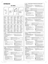 Hitachi UB 18DAL Användarmanual