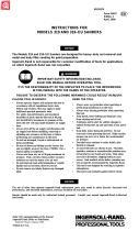 Ingersoll-Rand 319 Instructions Manual