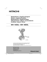 Hitachi WH 18DDL Användarmanual