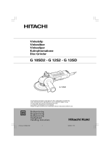 Hitachi G 10SD2 Användarmanual