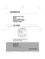 Hitachi UR 18DSL Handling Instructions Manual