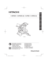 Hitachi C8FSHE Bruksanvisning