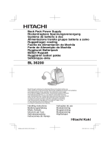 Hitachi BL 36200 Bruksanvisning