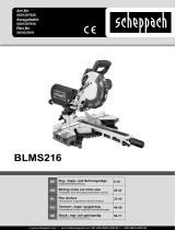 Scheppach BLMS216 Användarmanual