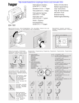 Hager EH 191 Bruksanvisningar