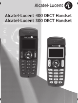 Alcatel-Lucent 400 DECT Användarmanual