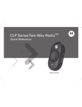 Motorola CLP series Referens guide