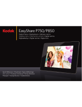 Kodak EasyShare P850 Zoom Referens guide