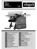 Scheppach HMS850 Användarmanual