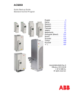 ABB ACS850 series Quick Start Up Manual