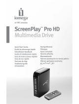 Iomega ScreenPlay Pro HD Multimedia Drive Snabbstartsguide