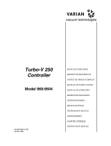 Varian Turbo-V 250 969-9504 Användarmanual