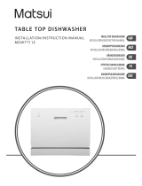 Matsui MDWTT11E Installation Instructions Manual