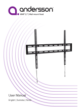 Andersson WMF 2.7 Användarmanual