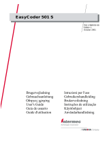 Intermec EasyCoder 501S Användarmanual