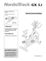 NordicTrack Gx5.1 Bike Bruksanvisningar