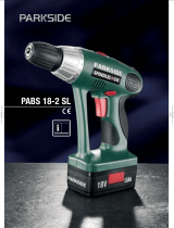 Parkside KH 3101 2 SPEED RECHARGEABLE ELECTRIC DRILL DRIV… Användarmanual