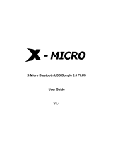 X-Micro XBT-DG6X Användarmanual