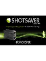 Snooper SHOTSAVER SLR500 Användarmanual
