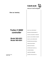 Varian Turbo-V 6000 Användarmanual