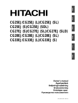 Hitachi CG 33EJ Bruksanvisning
