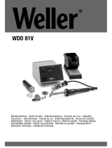 Weller WDD 81V Operating Instructions Manual