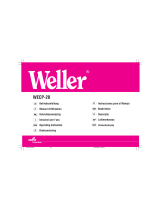 Weller WECP-20 Bruksanvisning