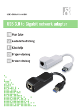 Deltaco USB3-GIGA Användarmanual