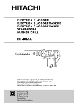 Hitachi DH 40MA Handling Instructions Manual