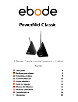 Ebode PowerMid Classic PM10C Användarmanual