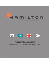 Hamilton Regatta-alarm Användarmanual