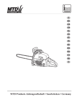 MTD GCS40 Operating Instructions Manual