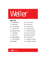 Weller WSD 151 Operating Instructions Manual