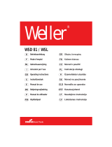 Weller wsd 81 Operating Instructions Manual
