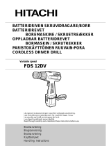 Hitachi FDS 12DV Handling Instructions Manual