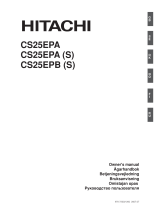 Hitachi CS25EPA Bruksanvisning