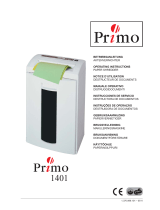 HSM Primo 1401 Bruksanvisningar