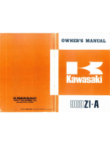 Kawasaki 900Z1-A 1974 Bruksanvisning