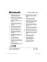 EINHELL TE-CD 18/50 Li-i BL (2x2,0Ah) Användarmanual