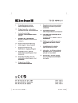 EINHELL Expert TE-CD 18/48 Li-i (2x2,0Ah) Användarmanual