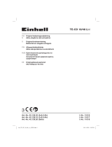EINHELL TE-CD 18/48 Li-i (2x2,0Ah) Användarmanual